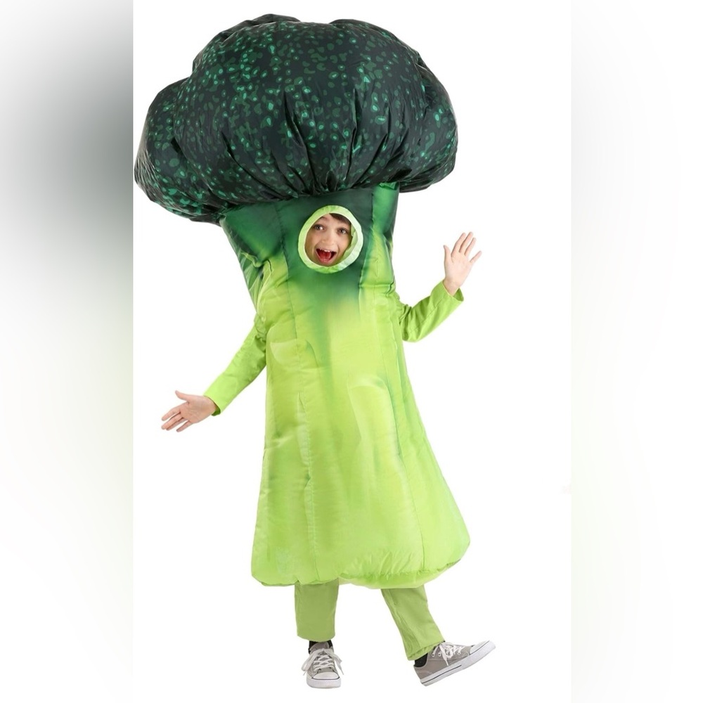 HalloweenCostumes Kids Inflatable Broccoli Costume